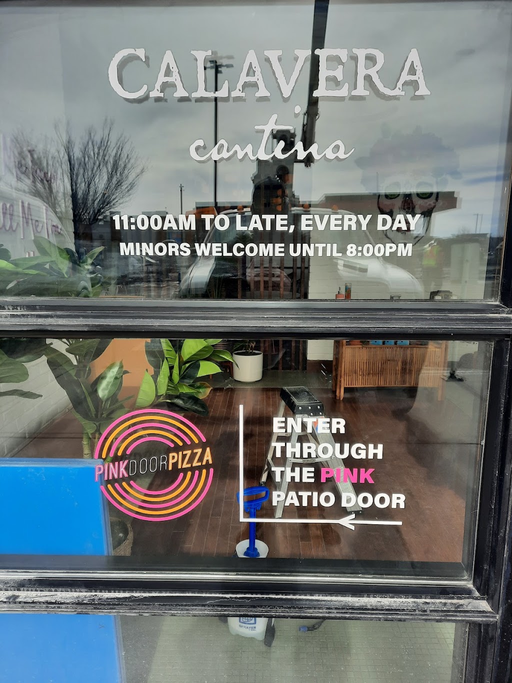 Pink Door Pizza | 4307 130 Ave SE #180, Calgary, AB T2Z 3V8, Canada | Phone: (403) 764-7465