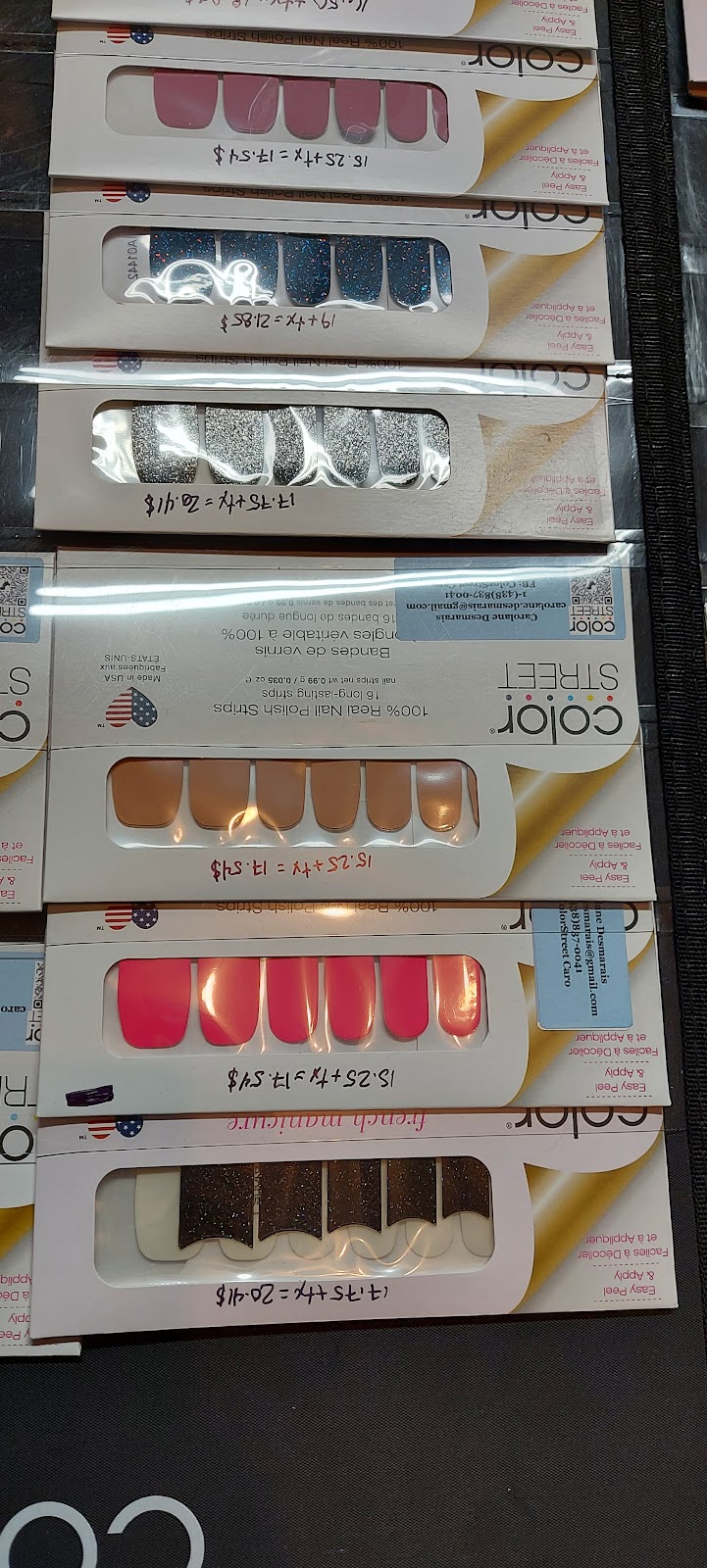 Colorstreet Carolane | 31 Rue Lefebvre, Danville, QC J1T 3S7, Canada | Phone: (438) 837-0041