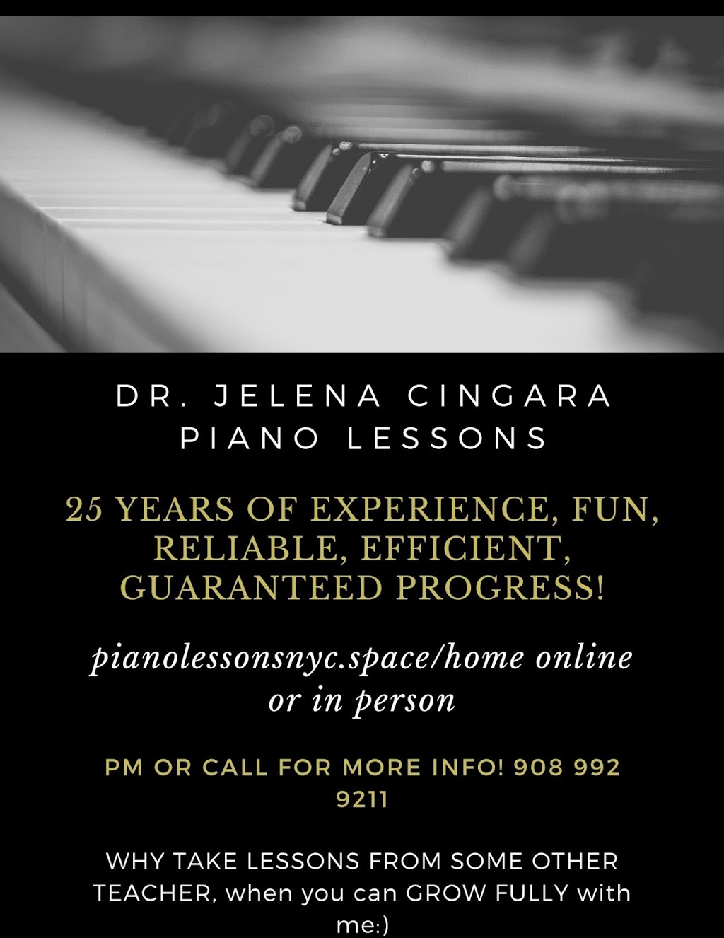 Online piano lessons | 172 Kennard Ave, North York, ON M3H 4M7, Canada | Phone: (908) 992-9211
