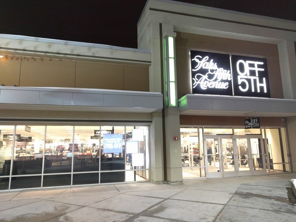 Saks OFF 5TH | 13850 Steeles Ave, Halton Hills, ON L7G 0J1, Canada | Phone: (905) 875-2546