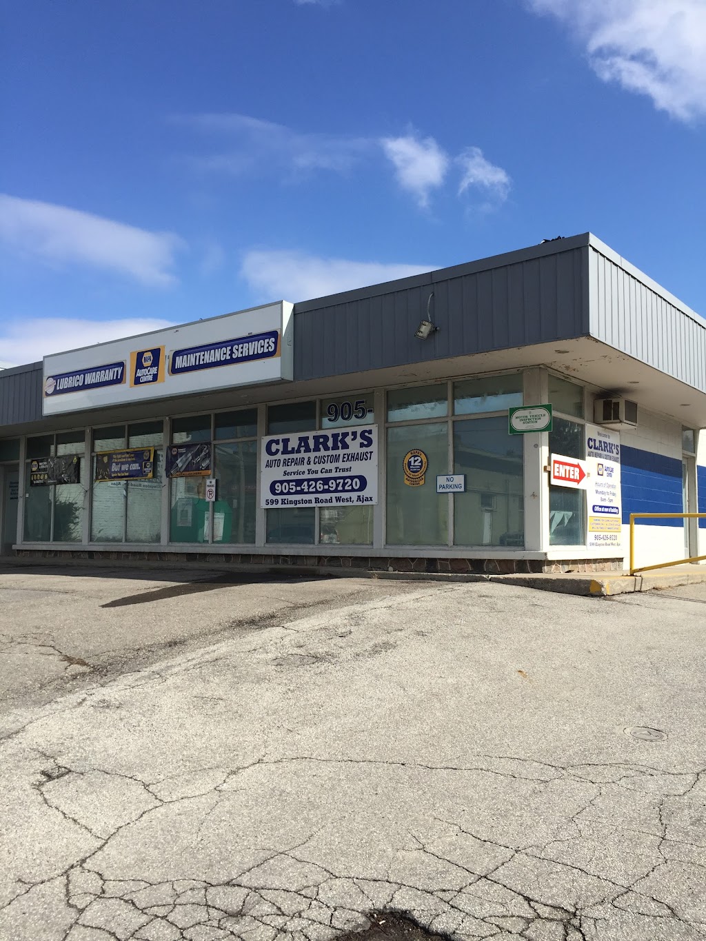 Clarks Auto Repair and Custom Exhaust Napa Auto Care | 99 N Port Rd, Port Perry, ON L9L 0B7, Canada | Phone: (905) 985-9994