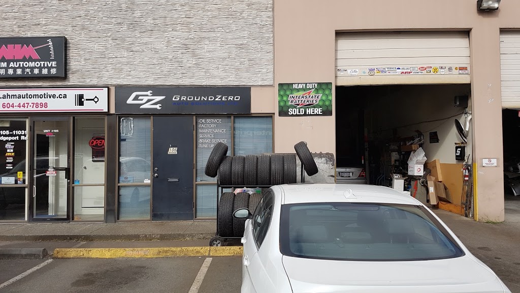 Groundzero Auto Solutions | 11031 Bridgeport Rd #106, Richmond, BC V6X 3A2, Canada | Phone: (604) 805-0350