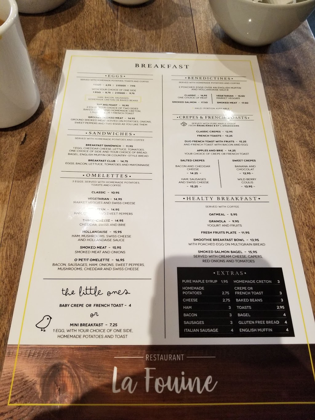Restaurant La Fouine | 139 Chemin Watchorn, Morin-Heights, QC J0R 1H0, Canada | Phone: (450) 226-8848