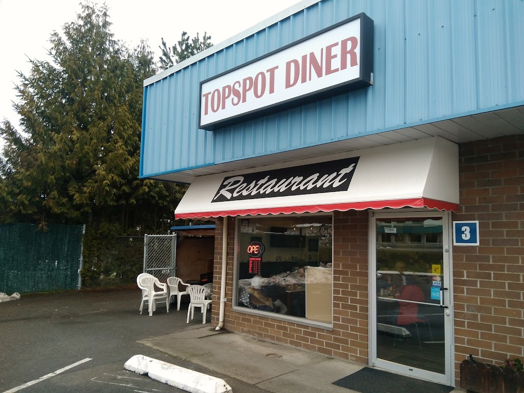 Topspot Diner | 1343 Alberni Hwy #3, Parksville, BC V9P 2B9, Canada | Phone: (250) 248-4009