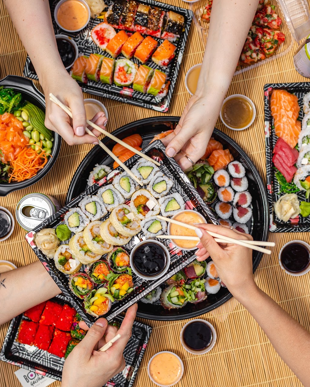 Boite Geisha Fusion Sushi | 1209 Avenue du Mont-Royal E, Montréal, QC H2J 1Y2, Canada | Phone: (514) 903-8118