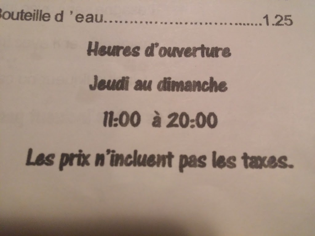 Bar chez Ester / Cantine le cantinoie | 347 Rue Principale, Baie-du-Febvre, QC J0G 1A0, Canada | Phone: (819) 384-4439