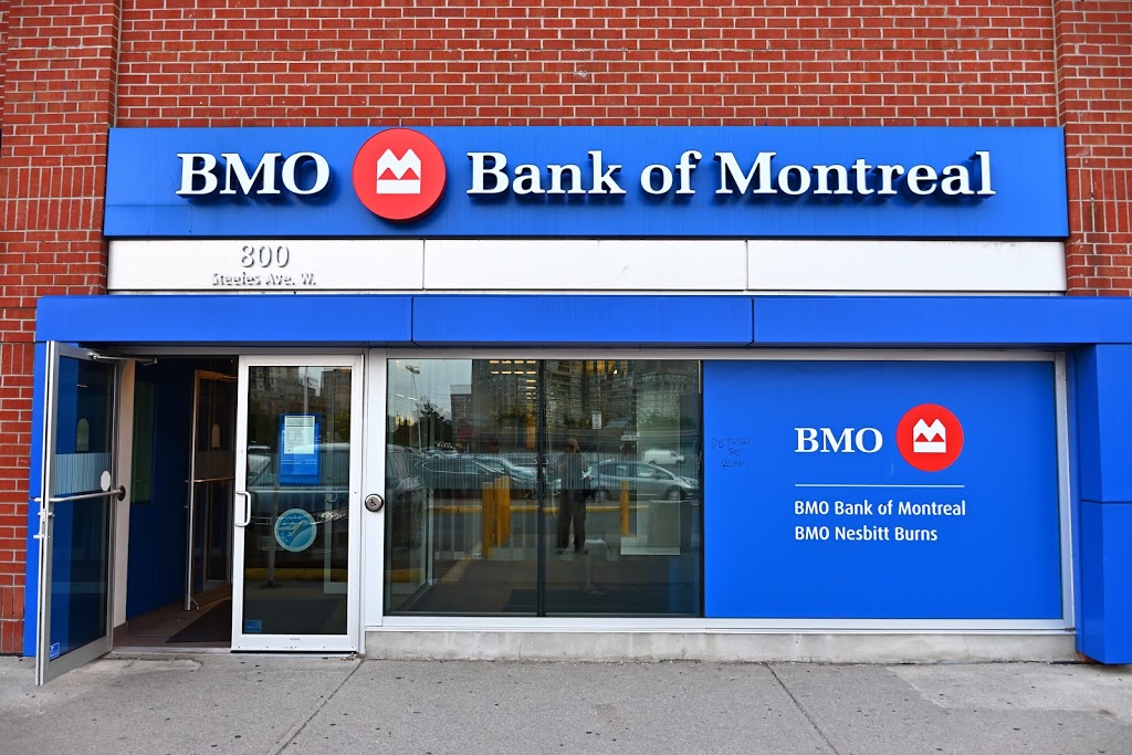 BMO Bank of Montreal | 800 Steeles Ave W, Thornhill, ON L4J 7L2, Canada | Phone: (416) 222-5496