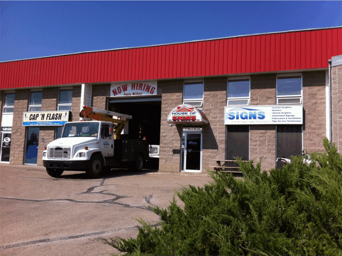 House of Signs | 4622 61 St #4, Red Deer, AB T4N 2R2, Canada | Phone: (403) 340-2282