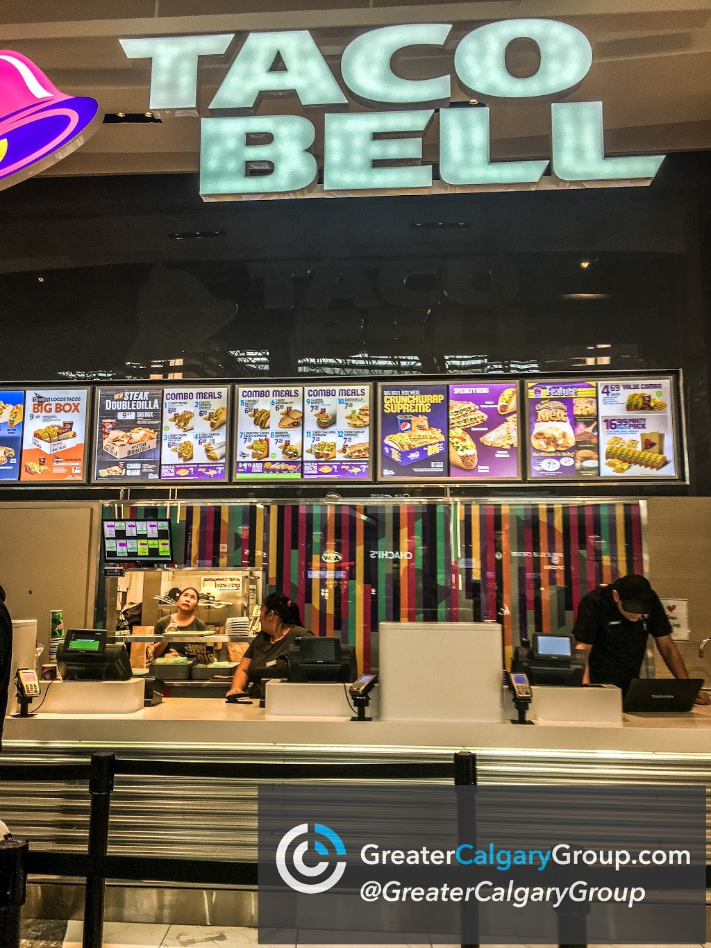 Taco Bell | 261055 Crossiron Blvd, Rocky View No. 44, AB T4A 0G3, Canada | Phone: (403) 274-5137
