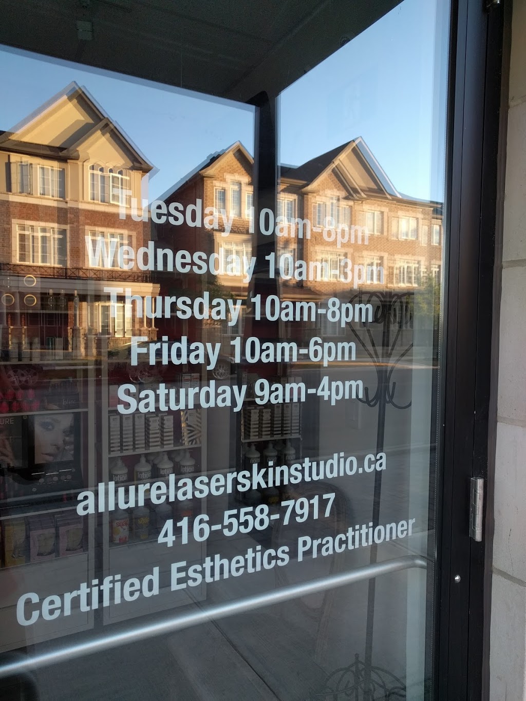Allure Laser & Skin Studio | 3060 Preserve Dr, Oakville, ON L6M 0T9, Canada | Phone: (416) 558-7917