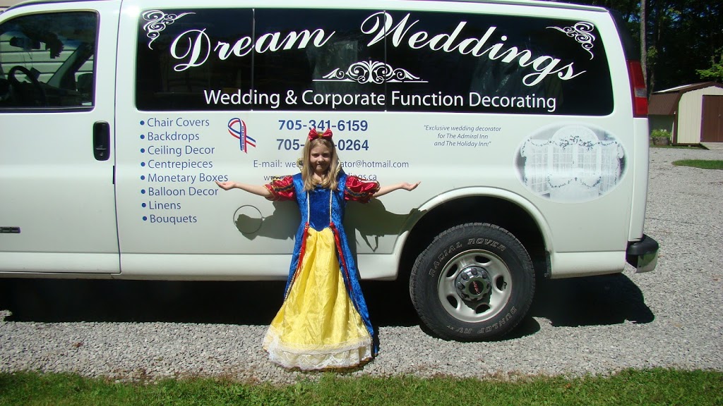 Dream Weddings by Balloon Express | 1754 ON-7, Lindsay, ON K9V 4R2, Canada | Phone: (705) 341-6159