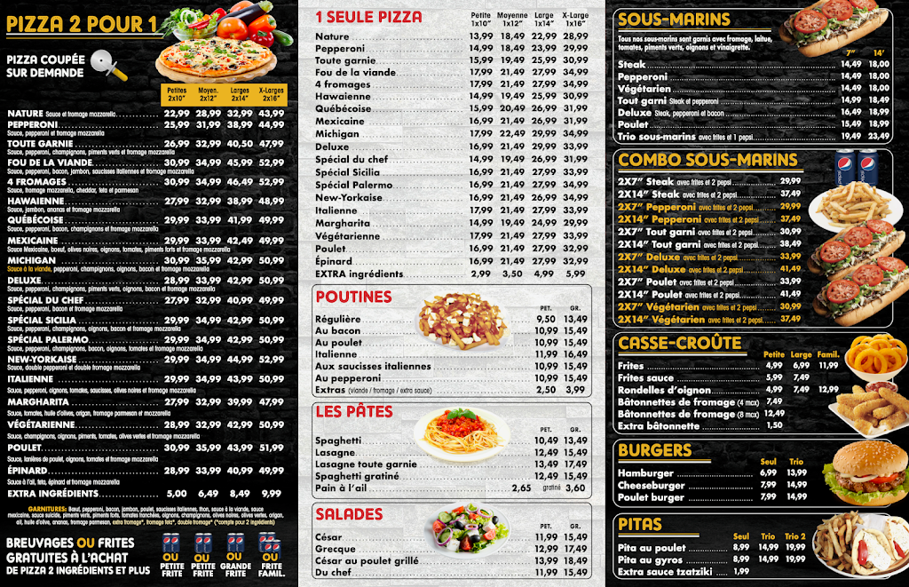 Restaurant Palermo - Sainte-Clotilde | 1859 Chem. de la Rivière, Sainte-Clotilde-de-Châteauguay, QC J0L 1W0, Canada | Phone: (450) 387-0387