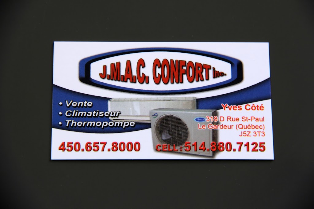 J.M.A.C CONFORT INC climatisation/chauffage | 60 Mnt Guy Mousseau, Lavaltrie, QC J5T 3B2, Canada | Phone: (450) 657-8000