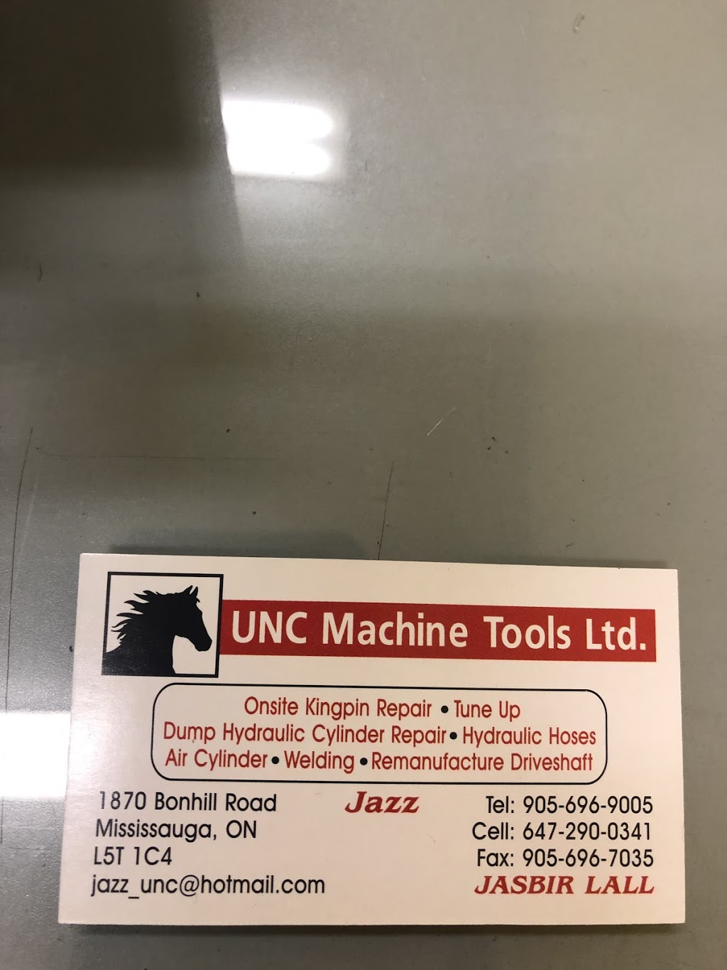 Unc Machine Tools Ltd | 1870 Bonhill Rd, Mississauga, ON L5T 1C4, Canada | Phone: (905) 696-9005