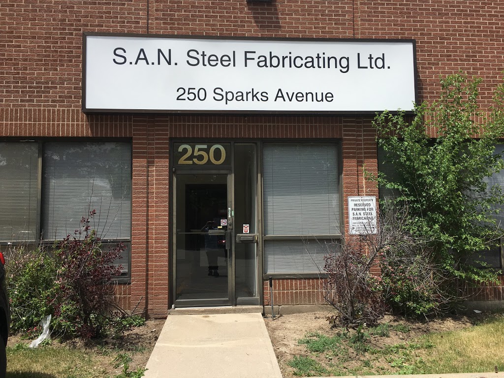 S A N Steel Fabricating Ltd | 250 Sparks Ave, North York, ON M2H 2S4, Canada | Phone: (416) 285-7744