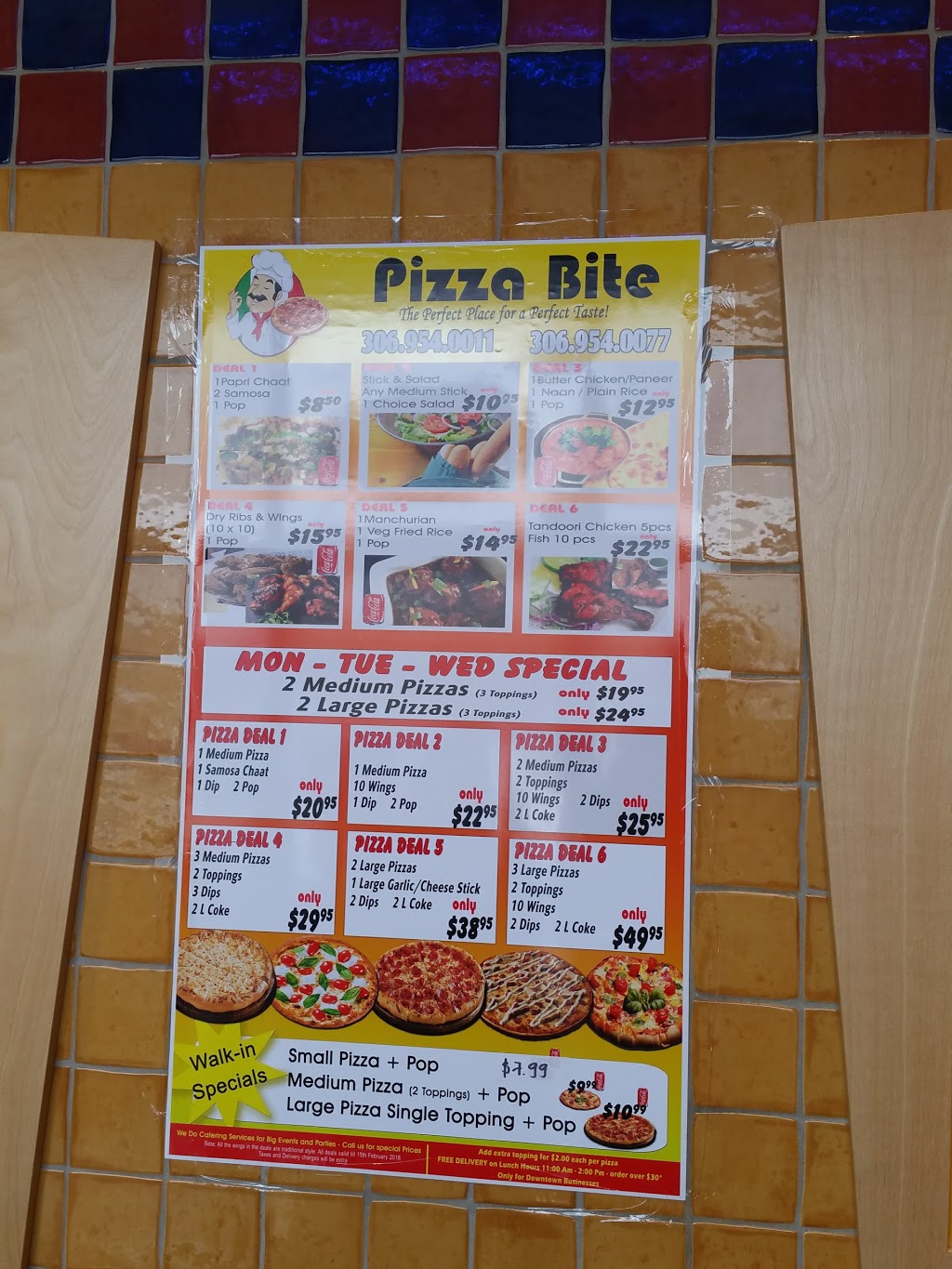 Pizza Bite | 606 22 St W #2, Saskatoon, SK S7M 5W1, Canada | Phone: (306) 954-0011