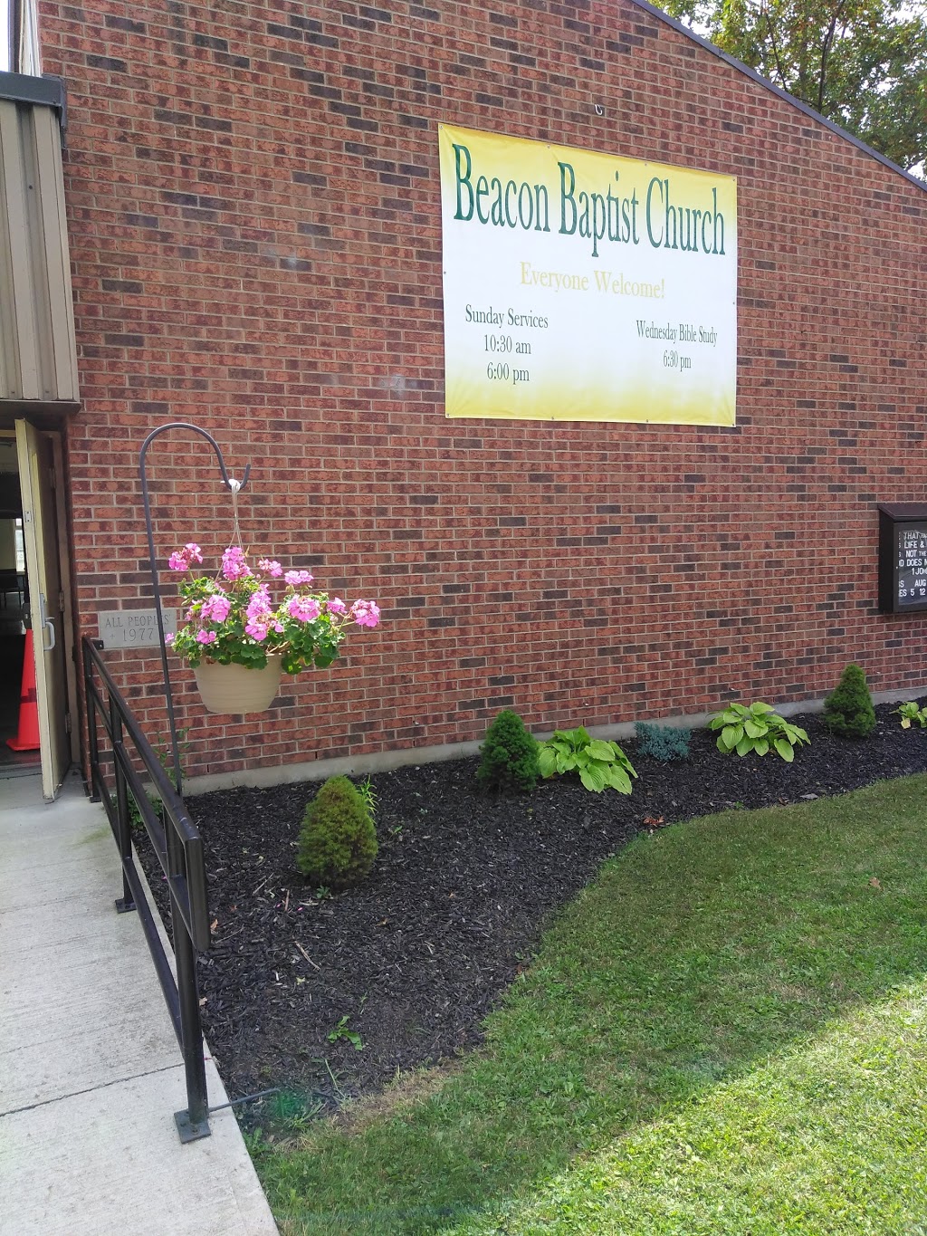 Beacon Baptist Church | church | 109 Chaffey St, Welland, ON L3B 2Y6, Canada | 9057338635 OR +1 905-733-8635