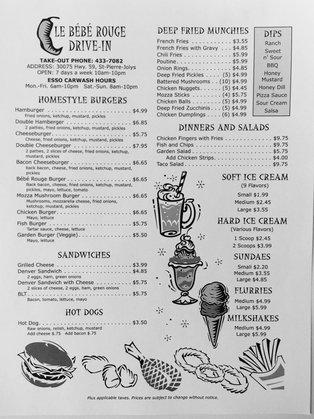 Le Bebe Rouge Restaurant | 30075 59 Pth, St-Pierre-Jolys, MB R0A 1V0, Canada | Phone: (204) 433-7082