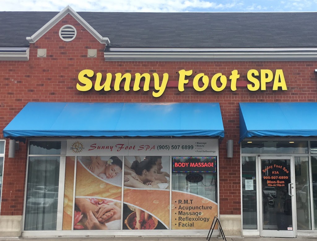 Sunny Foot Spa | spa | 50 Bristol Rd E #3A, Mississauga, ON L4Z 3K8, Canada | 9055076899 OR +1 905-507-6899