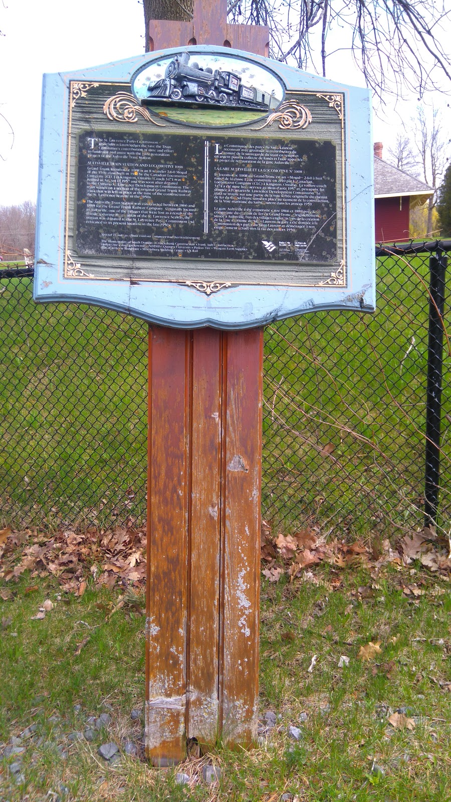 Aultsville historic train station | Morrisburg, ON, next door to Upper Canada Village, Stormont, Dundas and Glengarry County Road 2, South Dundas, ON K0C 2G0, Canada | Phone: (800) 437-2233