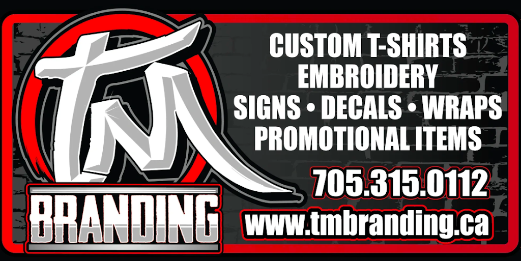 TM Branding, Thompson Design and Print | 11-3 Massey St, Angus, ON L0M 1B0, Canada | Phone: (705) 315-0112