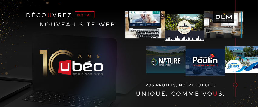 Ubéo solutions web | 13865B Bd Lacroix, Saint-Georges, QC G5Y 1P6, Canada | Phone: (418) 221-7688