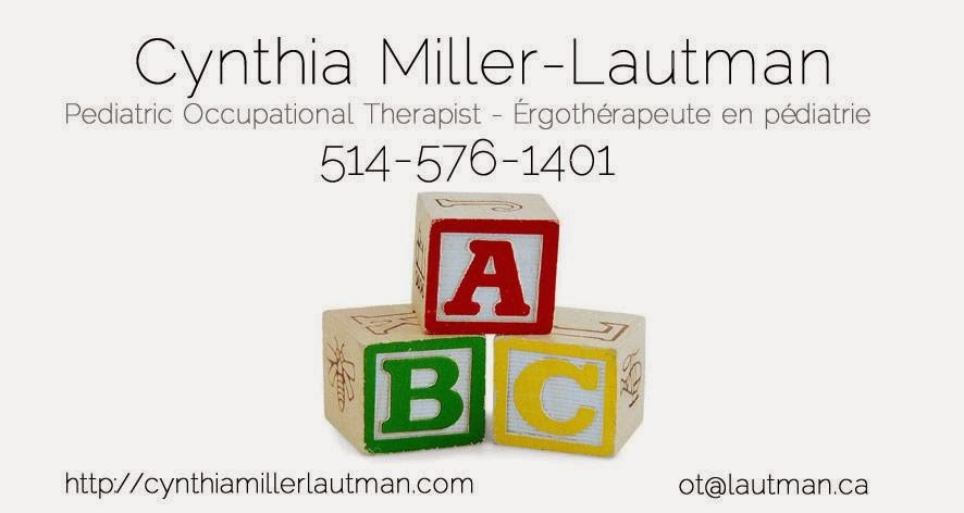 Cynthia Miller-Lautman, Pediatric Occupational Therapist | 105 Taywood Dr, Beaconsfield, QC H9W 1A7, Canada | Phone: (514) 576-1401
