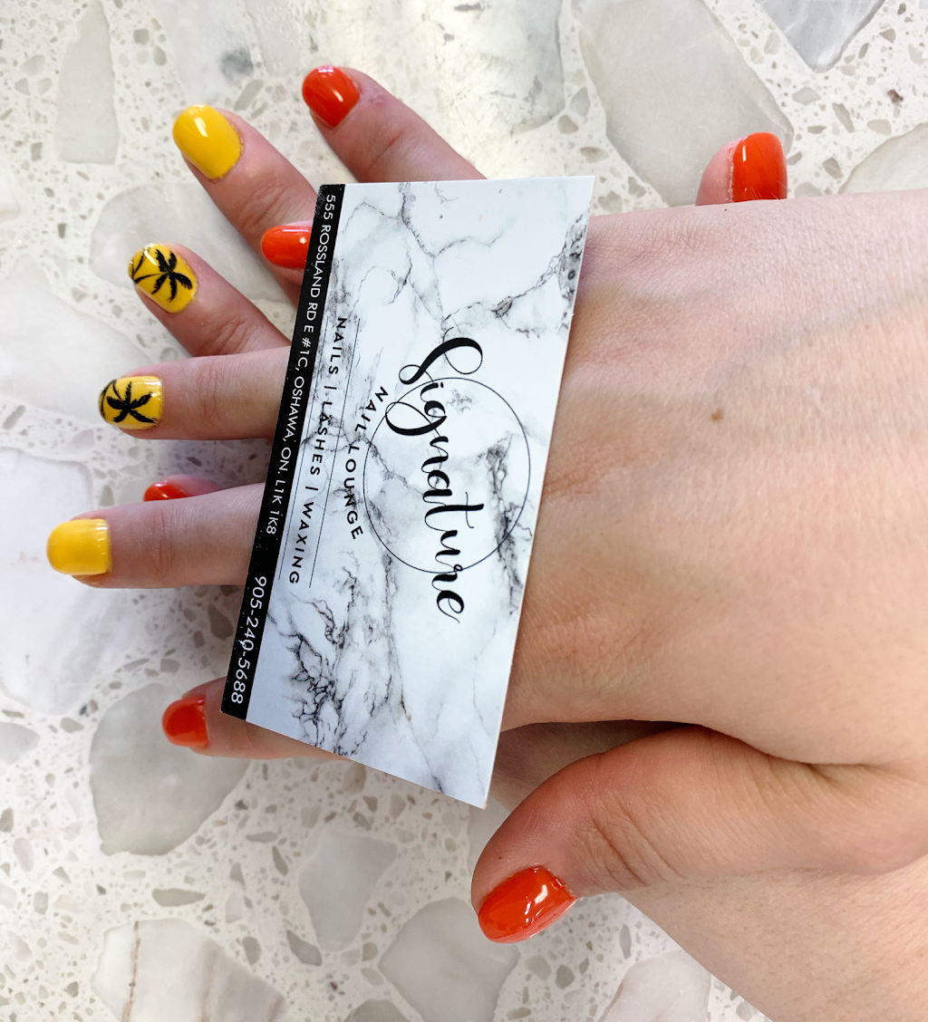Signature Nail Lounge | 555 Rossland Rd E #1c, Oshawa, ON L1K 1K8, Canada | Phone: (905) 240-5688
