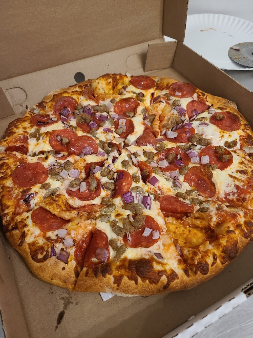 Pizza Roma | 825 Weber St E, Kitchener, ON N2H 1H5, Canada | Phone: (519) 744-4242
