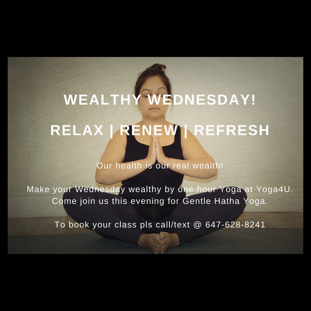 Yoga4U | 13 Bonavista Dr, Brampton, ON L6X 0N2, Canada | Phone: (647) 628-8241