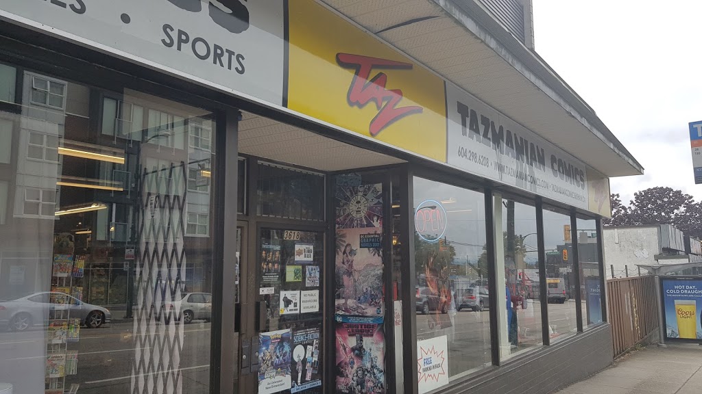 Tazmanian Comics | 3618 E Hastings St, Vancouver, BC V5K 2A9, Canada | Phone: (604) 298-6208