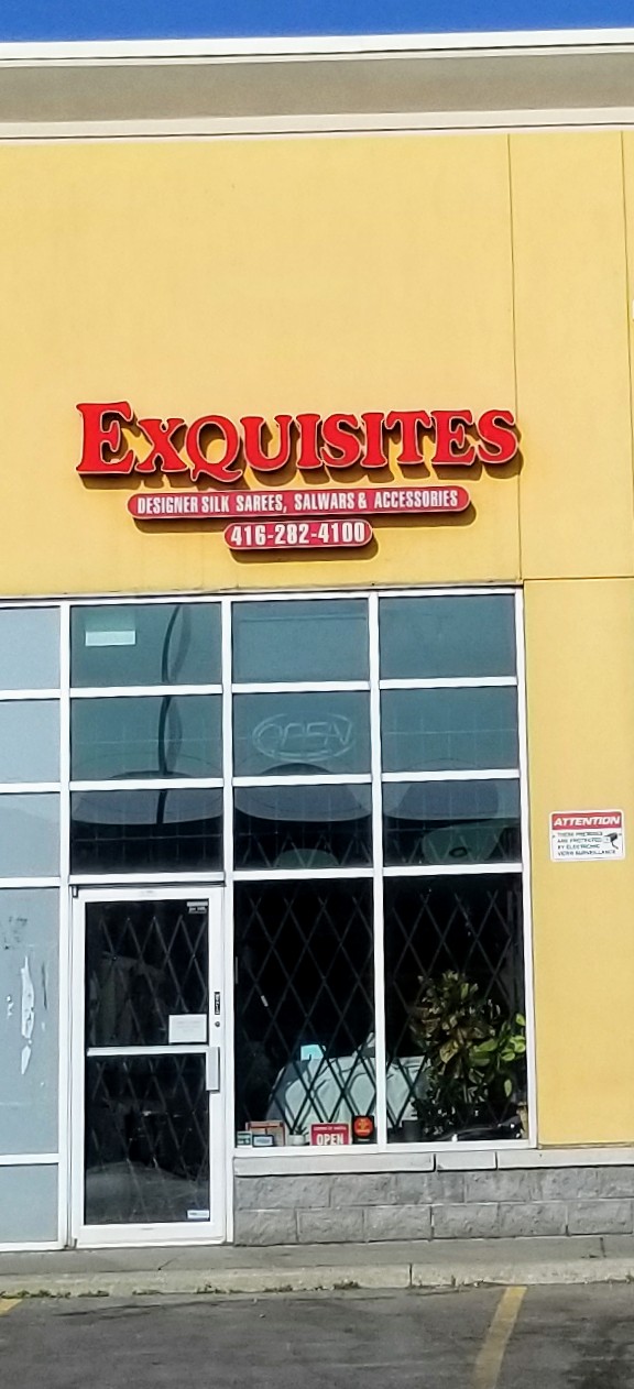 Exquisites | 6055 Steeles Ave E, Scarborough, ON M1X 0A7, Canada | Phone: (416) 282-4100