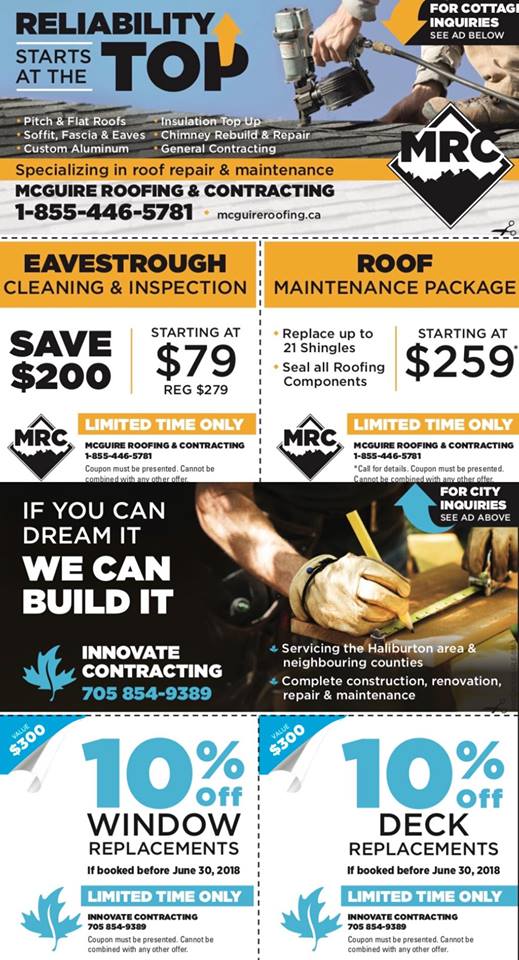 Innovate Contracting | 1032-157 Sunnyside St, Haliburton, ON K0M 1S0, Canada | Phone: (705) 854-3989