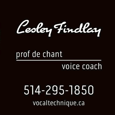 Montreal Voice Coach & Singing Teacher, Lesley Findlay | 5664 Rue Sherbrooke Ouest, Montréal, QC H4A 1W7, Canada | Phone: (514) 295-1850