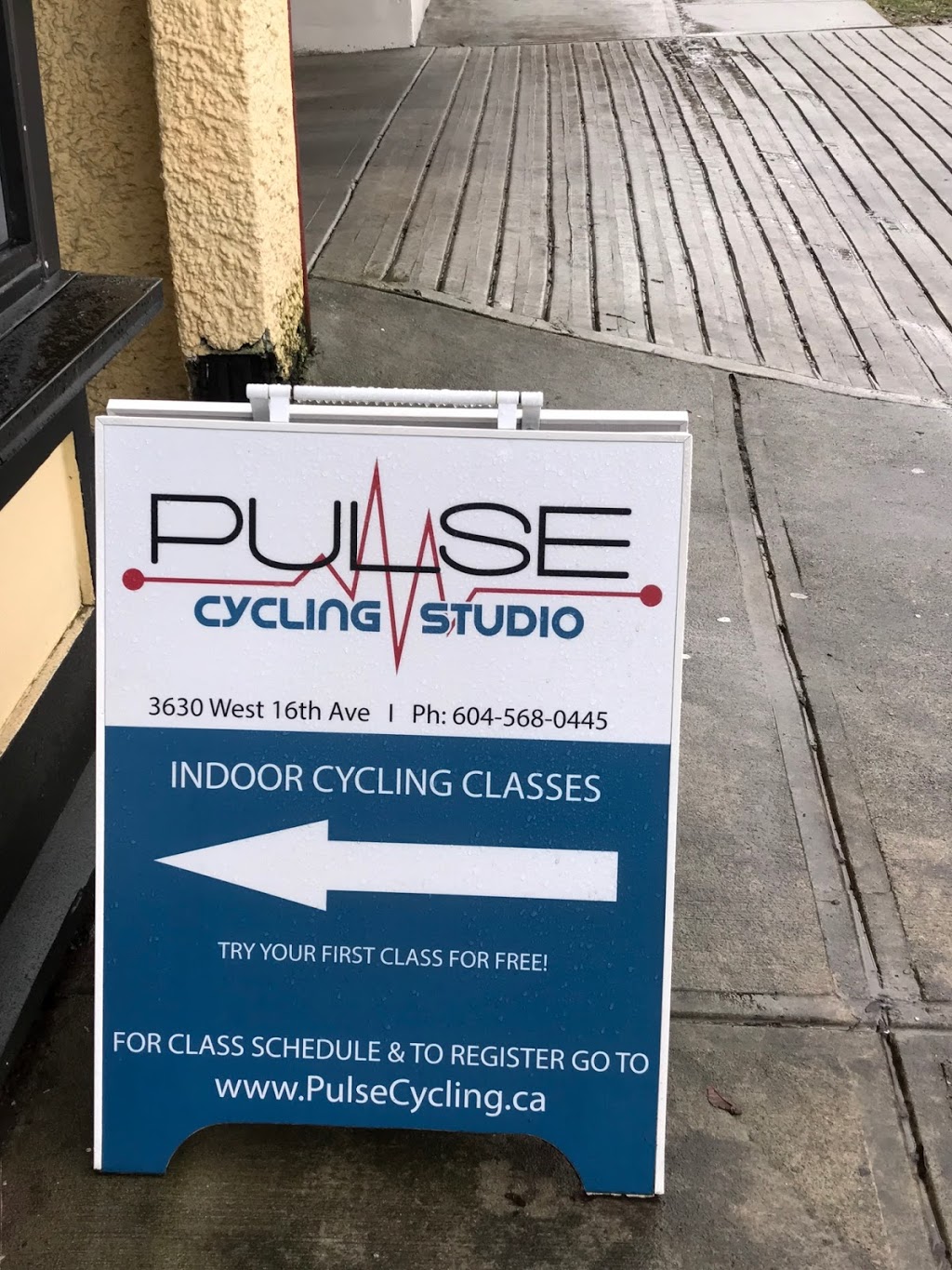 Pulse Cycling Studio Ltd | 3630 W 16th Ave, Vancouver, BC V6R 3C4, Canada | Phone: (604) 568-0445