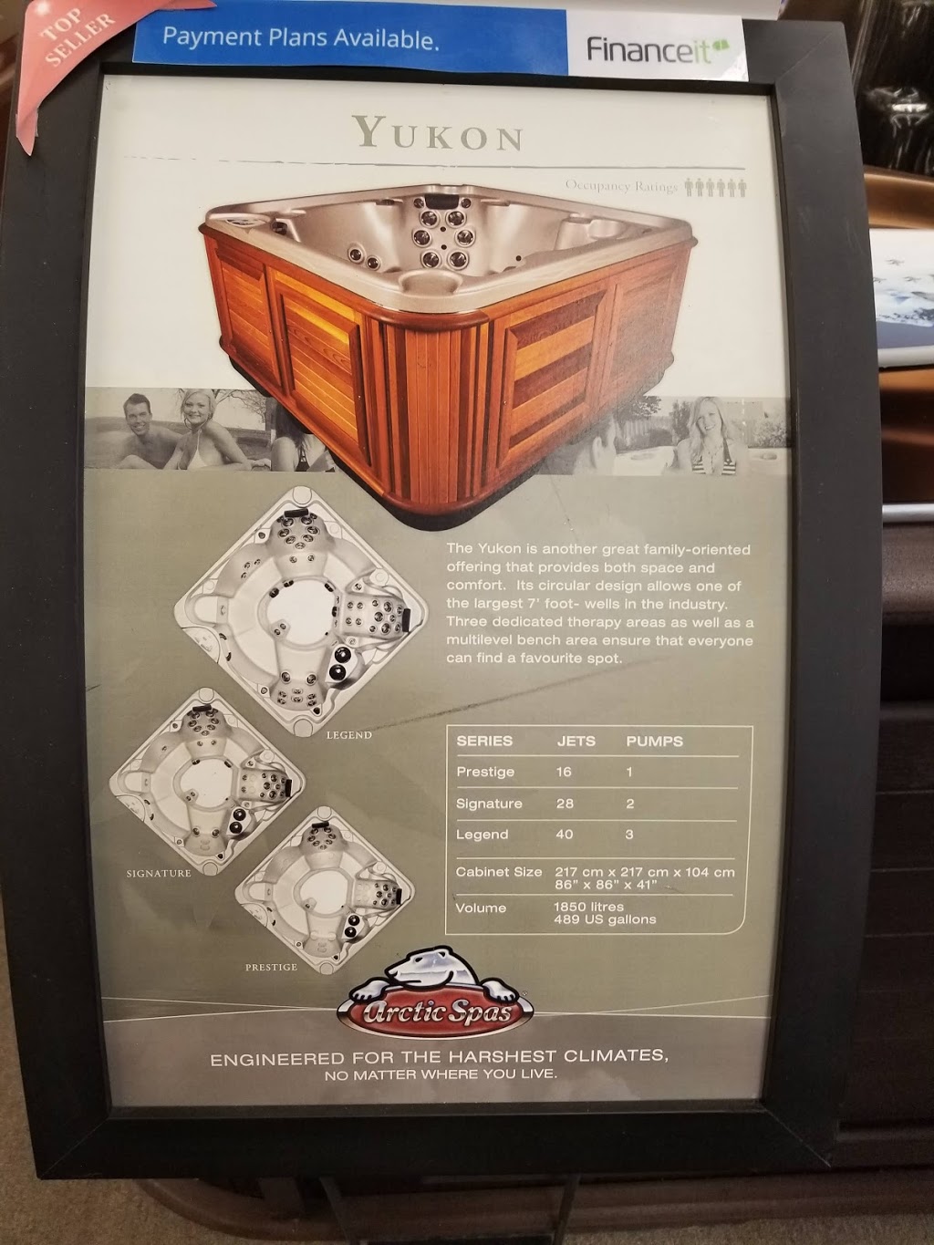 Arctic Hot Tubs Whitby | store | 910 Dundas St W #107a, Whitby, ON L1P 1P7, Canada | 9056655899 OR +1 905-665-5899