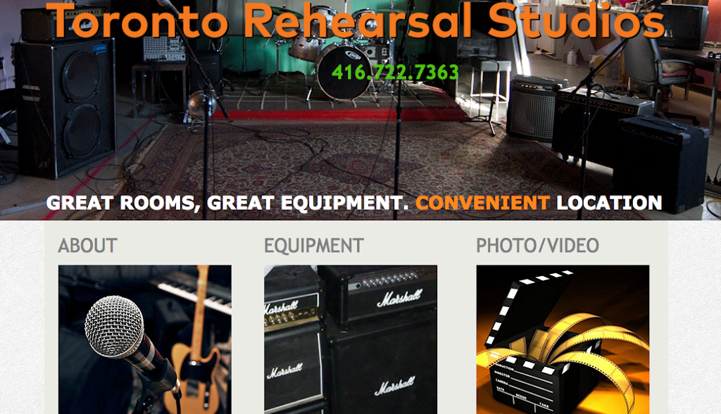 Toronto Rehearsal Studios | 530 Keele St #301, Toronto, ON M6N 3C9, Canada | Phone: (416) 722-7363