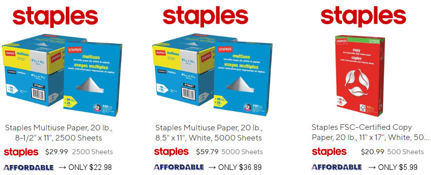 Affordable Copy Paper Wholesale Corporation | 3090 Colonel Talbot Rd #36002, London, ON N6P 0C4, Canada | Phone: (519) 852-9269