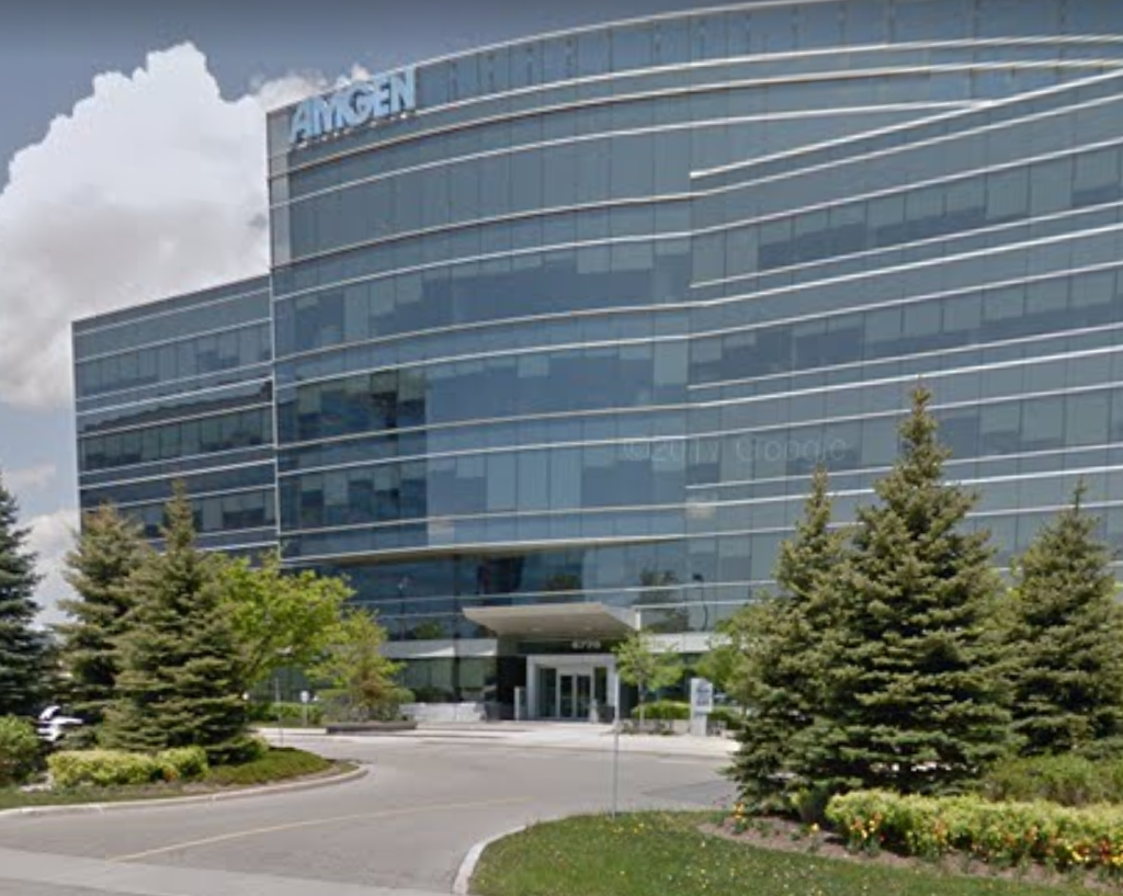 Amgen Canada Inc. | 6775 Financial Dr #100, Mississauga, ON L5N 0A4, Canada | Phone: (905) 285-3000
