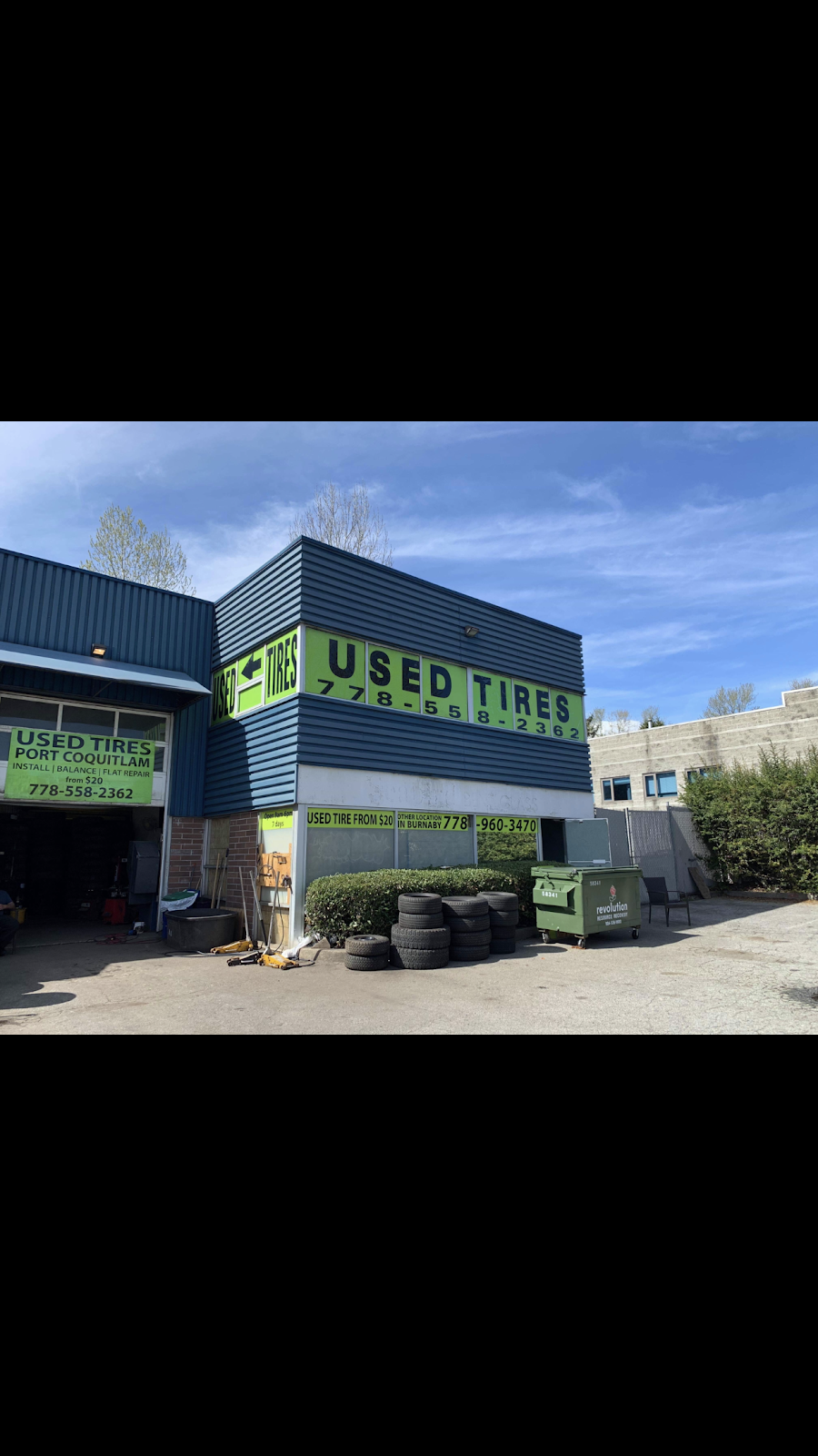 USED TIRES PORT COQUITLAM | 1875 Broadway St #101, Port Coquitlam, BC V3C 4Z1, Canada | Phone: (778) 558-2362