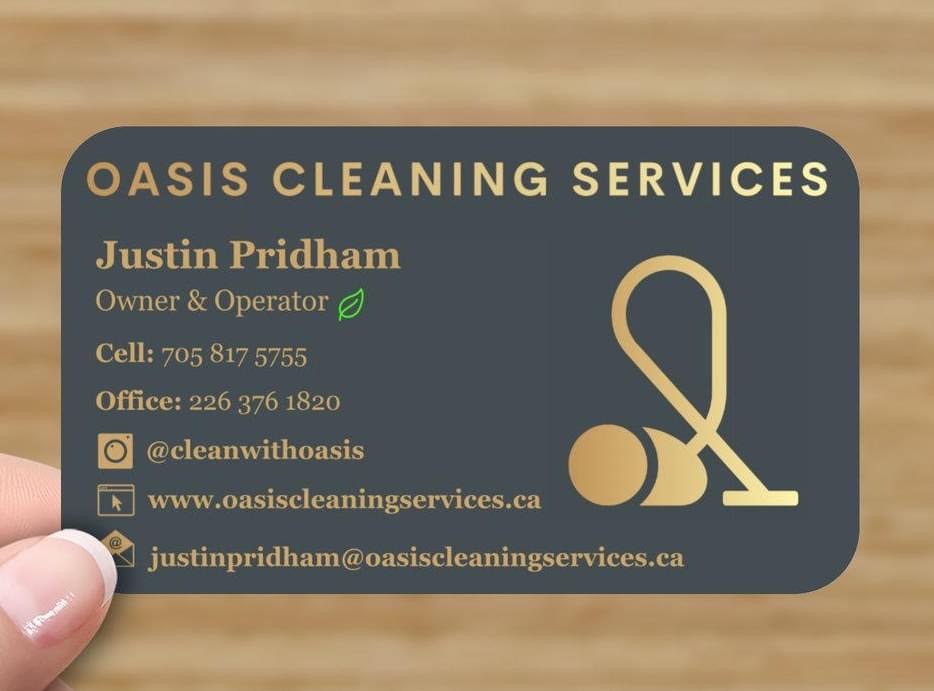 Oasis Cleaning Services | 197 Leitch St, Dutton, ON N0L 1J0, Canada | Phone: (226) 376-1820