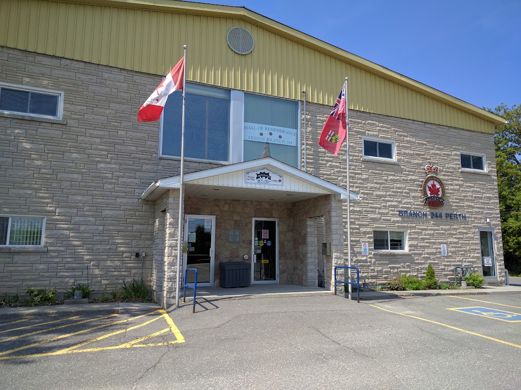Royal Canadian Legion Branch 244 | 26 Beckwith St E, Perth, ON K7H 1B5, Canada | Phone: (613) 267-4400