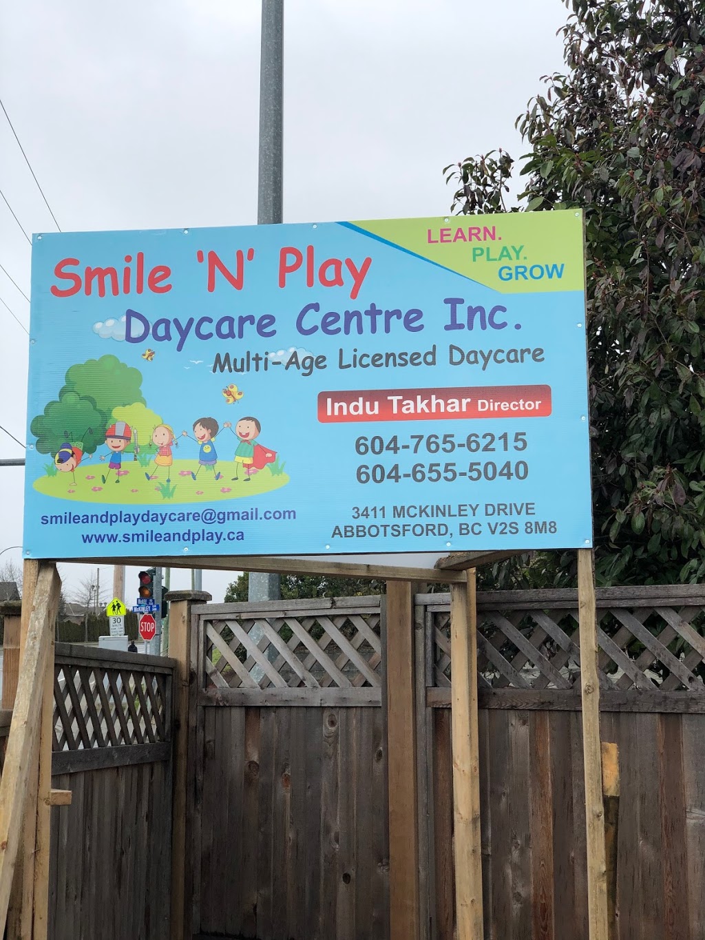 Smile N Play Daycare Centre | 3411 McKinley Dr, Abbotsford, BC V2S 8M8, Canada | Phone: (604) 765-6215