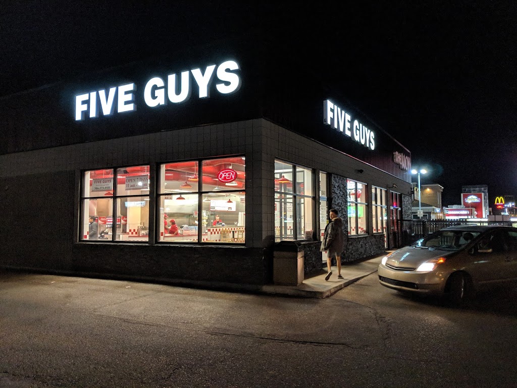 Five Guys | 1840 8 St E, Saskatoon, SK S7H 0T6, Canada | Phone: (306) 373-5555
