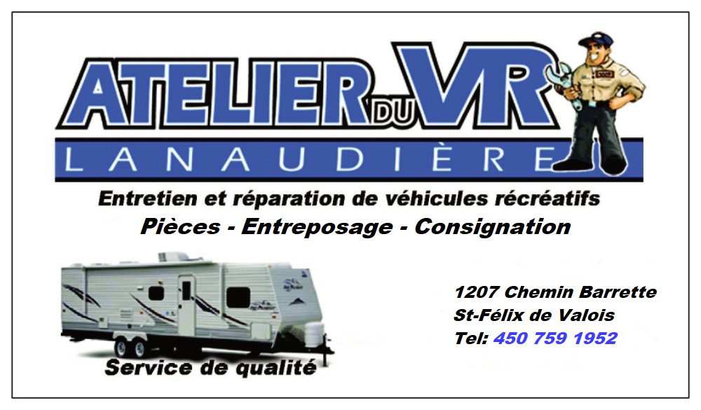 Atelier du VR Lanaudière | 1207 Chemin Barrette, Saint-Félix-de-Valois, QC J0K 2M0, Canada | Phone: (450) 759-1952