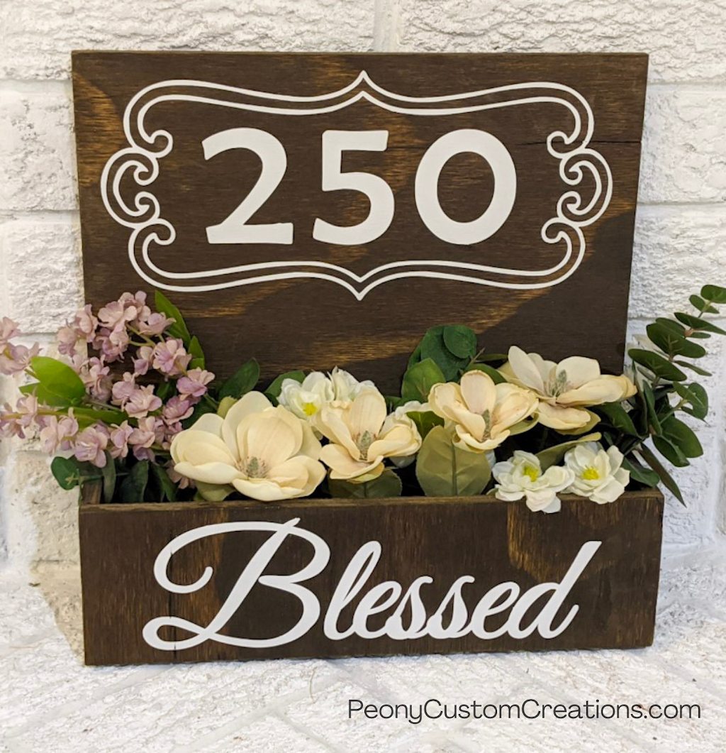 Peony Custom Creations - Custom Wood Signs, Wedding Signs, Gifts | 52 Ashcroft Ct, Woodbridge, ON L4L 1H2, Canada | Phone: (905) 929-8301