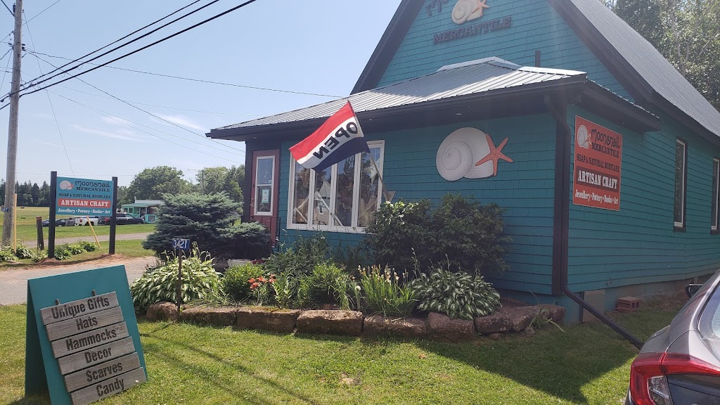 Moonsnail Mercantile | 3421 Brackley Point Rd, Brackley Beach, PE C1E 2N9, Canada | Phone: (902) 672-7627