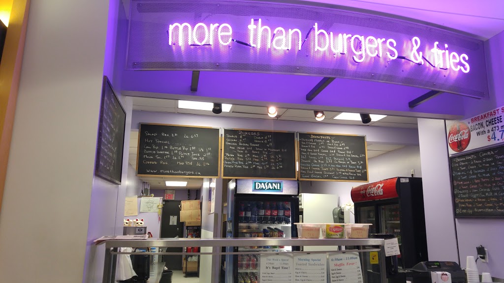 More Than Burgers & Fries | restaurant | 10025 Jasper Ave, Edmonton, AB T5J 3Z5, Canada | 7804284787 OR +1 780-428-4787