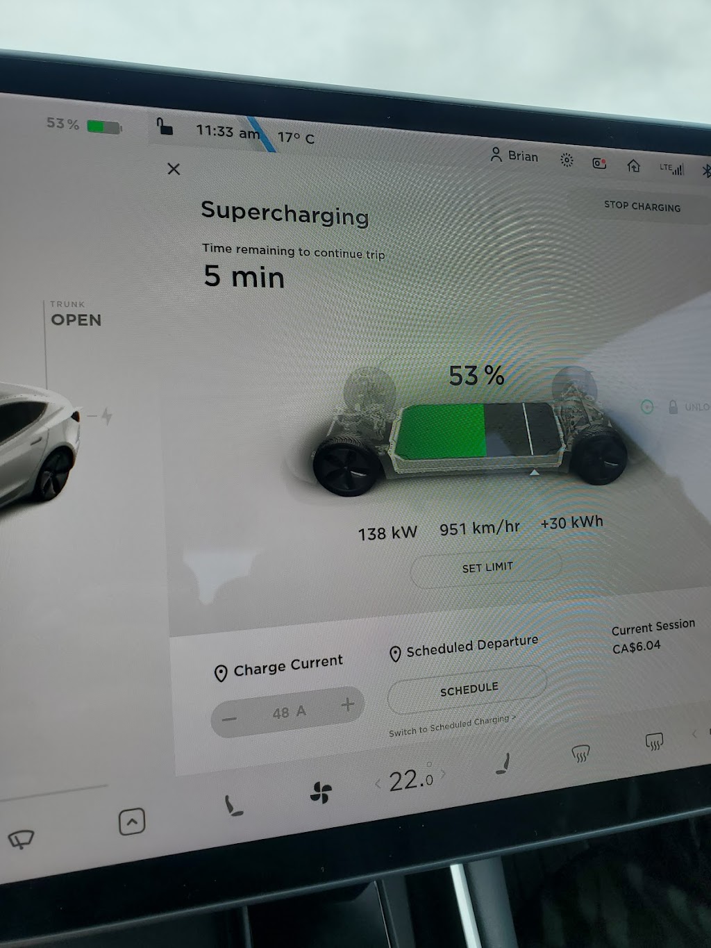 Tesla Supercharger | 6498 Telephone Rd, Port Hope, ON L1A 3V6, Canada | Phone: (877) 798-3752