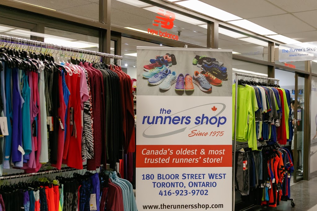 The Runners Shop | 180 Bloor St W, Toronto, ON M5S 2V6, Canada | Phone: (416) 923-9702